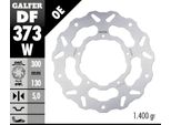 Set Di Dischi Freno Galfer 2X DF373W Wave® Rigido Anteriore 300X5Mm Per Kawasaki Vn Classic Abs Voyager 1700 Ccm Anno 2009 - 2019