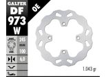 Set Di Dischi Freno Galfer 2X DF973W Wave® Anteriori Rigidi 245X6Mm Per Yamaha Yxz R Es 1000 Ccm