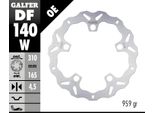 Set Di Dischi Freno Galfer 2X DF140W Wave® Anteriori Rigidi 310X4.5Mm Per Honda Vfr X Crosstourer 1200 Ccm Anno 2012 - 2021