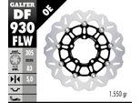 Set Di Dischi Freno Galfer 2X DF930FLW Wave® Flottante Anteriore 305X5Mm Per Triumph Tiger Explorer Xc Xca Xrx Abs 800 / 1200 Ccm Anno 2011 - 2021