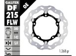 Set Di Dischi Freno Galfer 2X DF215FLW Wave® Flottante Anteriore 300X5Mm Per Kawasaki Ninja Z 650 / 900 Ccm Anno 2016 - 2023