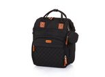 Chipolino Zaino/Borsa Fasciatoio Con Spazio Aggiuntivo Nero Ossidiana