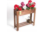 Mensola Per Vasi Da Fiori Inserto In Legno Marrone Per Fiori Piante Vaso Da Fiori