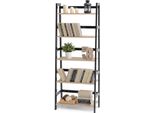 Mensola Alta Kelan - Nero / Rovere Sonoma