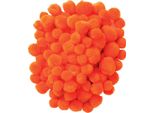 FäRben - Pom Poms Oranje, 100..
