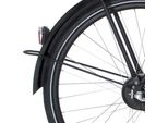 Asta Parafango Posteriore Cortina 28 U1 E-U1 Nero Opaco