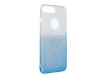 Custodia / Cover Per Apple Iphone 7 Plus / Iphone 8 Plus Trasparente / Blu - Forcell Shining