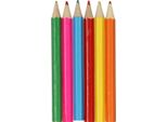 Matite Colorate Duckiez Faccia Ridente, 6 Pezzi.