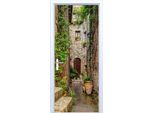 Adesivo Per Porta In Tessuto, BlumenstraßE 005PD