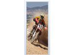 Motocross 752PD Adesivo In Tessuto Per Porte