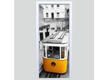 Adesivo Per Porta Del Tram In Tessuto Giallo 338PD