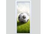 Adesivo Per Porta In Tessuto Per Erba Da Calcio 463PD