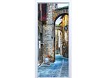 Adesivo Per Porta In Tessuto Con AltstadtstraßE, 870PD