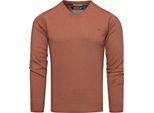 Maglione Recea Classic Da Uomo Yagnatz Marrone Chiaro Xxl