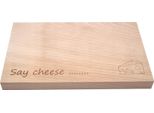 Tagliere In Legno, Rettangolare, 25X15 Cm, In Faggio, Con Incisione Personalizzabile, Poland