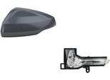 Johns, Calotta Specchietto + Led Indicatore Specchietto Adatto Per Vw Polo 17 Aw Bz 06/17- Sinistra Fah. 2G0857537A 2G0857537AGRU 2G0949101
