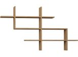 Dmora Mensola Aieta 22X150X82H Cm Marrone Quercia, 3 Ripiani