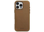 Cover Per Iphone 16 Pro Max - Vera Pelle - Custodia Rigida/Copertura Posteriore Accezz - Cognac