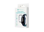 Bestsuit Custodia Flessibile Con Vetro Ibrido Per Apple Watch Series 7/8/9 45 Mm Grafite