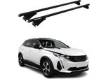 Menabo Portapacchi Base Per Peugeot 3008 2020-2023 Fl 75Kg Alluminio Nero 2X