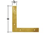 Ledge Na 2, 200X200X30X3,0 Galvanizzato