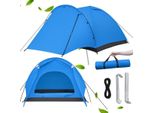 Tenda Da Campeggio All'aperto Zanzariera 2 Persone Vestibolo