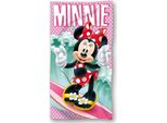 Telo Mare Per Bambini In Cotone 70X140 Minnie Mouse
