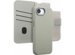 Custodia Per Iphone 16E - Vera Pelle - Custodia Accezz Flip Cover/2 In 1 - Grigio