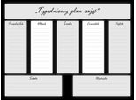 Frigo Planner Lavagna Magnetica Grande Planner Mensile E Settimanale Xxl