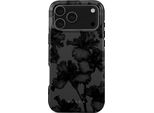 Custodia Per Iphone 17 Pro Max, Burga Nucturnal Tough Magnetic, Nera Con Motivo Floreale