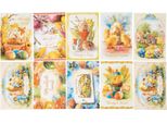 Set Di 10 Cartoline Pasquali Con Uova Di Pasqua