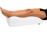 Cuscino A Vena | Bianco | Cuscino Per Gambe Con Doppio Rivestimento In Tessuto Trapuntato | Lavabile | Cuscino Di Posizionamento | Xdream