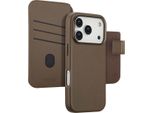 Custodia Per Iphone 17 Pro - Vera Pelle - Accezz Flip Cover/2 In 1 Case - Marrone