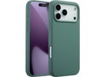 Custodia Per Iphone 17 Pro Max - Silicone - Accezz Soft Case/Backcover - Verde Scuro