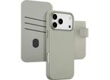 Custodia Per Iphone 17 Pro Max - Vera Pelle - Accezz Flip Cover/2 In 1 Case - Grigio