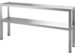 Scaffale Superiore In Acciaio Inox Combisteel 2 Gradini 2000X300X350 Mm