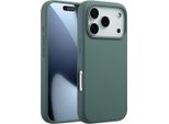 Custodia Per Iphone 17 Pro - Silicone - Accezz Soft Case/Backcover - Verde Scuro
