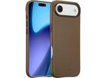 Custodia Per Iphone Air - Vera Pelle - Custodia Rigida/Cover Posteriore Accezz - Marrone Scuro