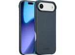 Custodia Per Iphone Air - Vera Pelle - Custodia Rigida/Cover Accezz - Blu Scuro