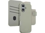 Cover Per Iphone 17 - Vera Pelle - Accezz Flip Cover/2 In 1 Case - Grigio