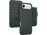 Custodia Per Iphone Air - Vera Pelle - Custodia Accezz Flip Cover/2 In 1 - Verde Scuro