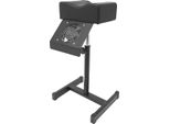 Sgabello Per Pedicure Con Ventola Per La Pulizia Della Polvere, Regolabile In Altezza, Comfort Ergonomico , Nero