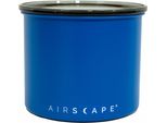 Airscape Edelstahl-AromabehäLter Klein, Kaffeedose, Aufbewahrungdose, Edelstahl, Blau Matt, AS2904