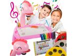Lavagna Luminosa Tavolo Da Disegno Pennarelli Per Bambini Pennarelli