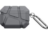 Inf Custodia Protettiva In Tpu Per Airpods Pro - Antishock Antipolvere Con Gancio Grigio