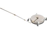 Pulitore Per Superfici, 4000 Psi, 4 Ruote Per Una Pulizia Versatile, Argento