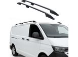Barre Portatutto Portapacchi Per Vw Transporter T7 2024-2025 L1 Corto Nero 2X