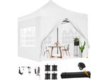 Padiglione, Struttura Robusta, Design Impermeabile, Bianco, 3X3M