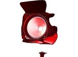 Faretto Da Palcoscenico, Controllo Dmx, Alto Flusso Luminoso, Rgbwa Uv 6In1 X2, Spina Ue