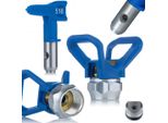 Zenthril Set Softflow 516 – Ugello A Bassa Pressione E Soffione Doccia Rac X | Getto Da 25 Cm | Tecnologia Fflp | Spruzzatore Di Vernice Airless
